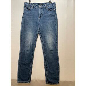 Lucky Brand jeans womens 6 28 x 29 mid rise skinny Hayden blue